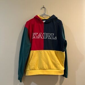 Karl Kani color block hoodie